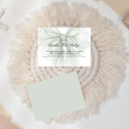 Sage Bow Classic Books For Baby Tilläggskort