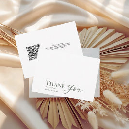 Sage Bröllop - tackkort för påbörjare