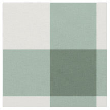 Sage Classic Gingham Kamgarn Bomullstyg