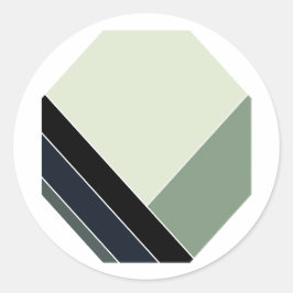 Sage Classic Summer Home Home Runt Klistermärke