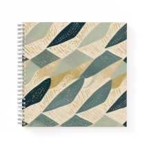 Sage Coastal Batik Parang Inspirerad Geometrisk