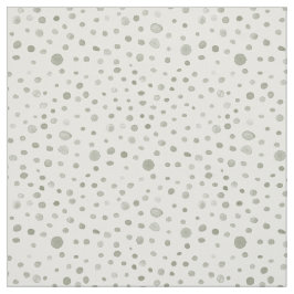 Sage Confetti Watercolor Dots Fabric Tyg