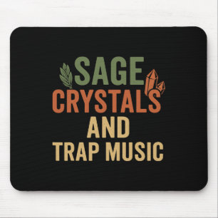 Sage Crystals svällning Music Musmatta