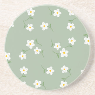 Sage Daisy Blommig Underlägg | Elegant Botanisk