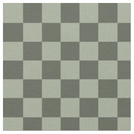 Sage Dark Green Checker Checkerboard Checkered Tyg