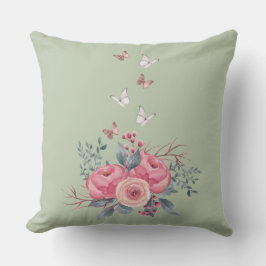 Sage Dekorativ kudde