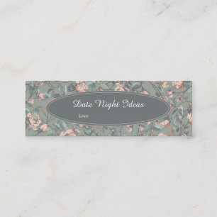Sage Dusty Rose Bröllopsdusch Datum Nattidé