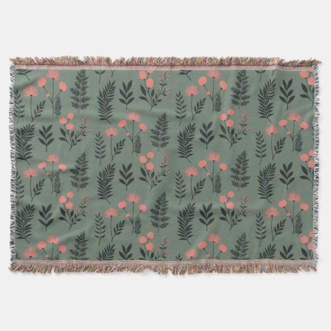 Sage Fern Thrid Blanket Filt (Framsidan)
