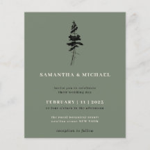 Sage Forest Gräs Träd Indie Rustic budget