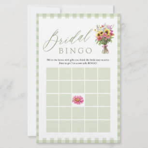 Sage Fresh Off The Market Bröllopsdusch Bingo Spel