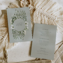 Sage Garden Bröllopsinformation Detaljer Införande