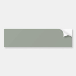 Sage Gray Bumper Sticker for Minimalist Style Bildekal