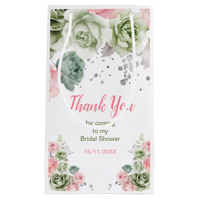 Sage Green and Pink Floral Bridal Shower (Framsidan)