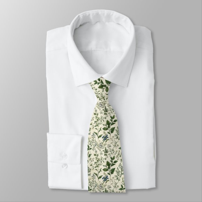 Sage Green Botanicals Groom Wedding Groomsmen  Slips (Bunden)