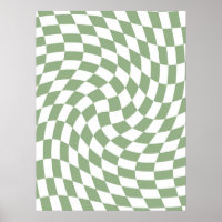 Sage Green Bröllopssamling Check Rutig