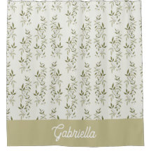 Sage Green French Country Olive Pattern Name