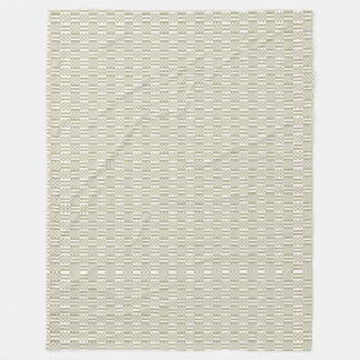 Sage Green Geometric Pattern Fleece Blanket