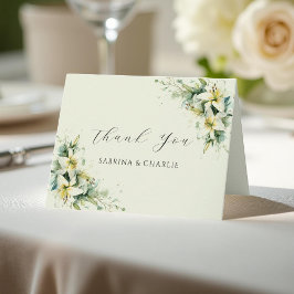 Sage Green Lily Valley Sophisticated Floral Tack Kort