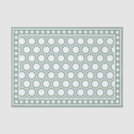 Sage Green Modern Bone Inlay Decoupage Paper