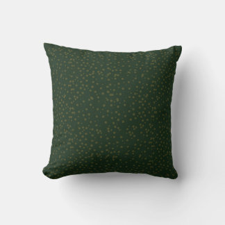 Sage Green Polka Dots Modern Pattern Kudde