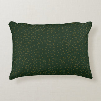 Sage Green Polka Dots Modern Pattern Prydnadskudde