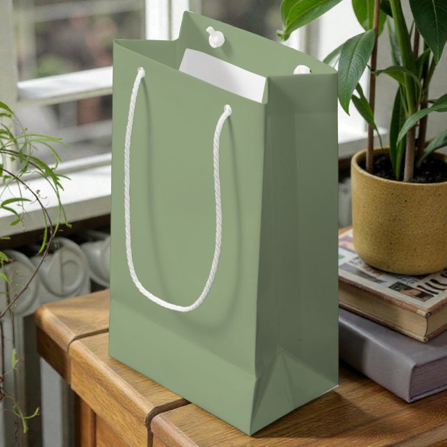 Sage Green Solid Color Trendy Simple Modern (Skapare uppladdad)