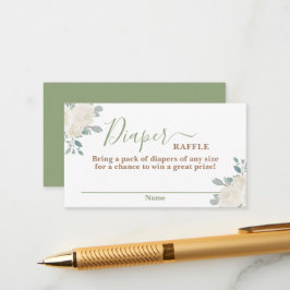 Sage Grönt Baby Barnkläders Försämra rackkort Tilläggskort