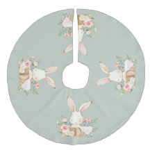 Sage Grönt Baby Bunny Rabbit Elegant Cute