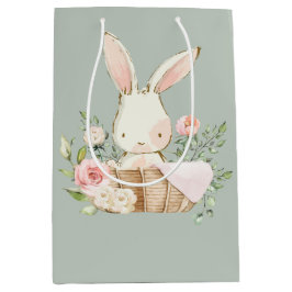 Sage Grönt Baby Rabbit Elegant Baby Shower
