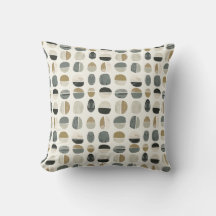 Sage Grönt & Beige Bohemian Stil Abstrakt