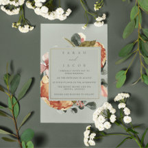 Sage Grönt Blommigt Garden Wedding