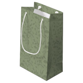 Sage Grönt Blommigt Gift Bag