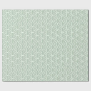 Sage Grönt Blommor av Papper livsföring Presentpapper