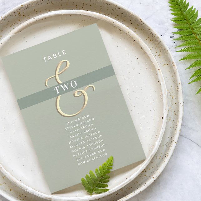 Sage Grönt Bröllop, sittdiagram (Skapare uppladdad)