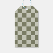 Sage Grönt Checkerboard