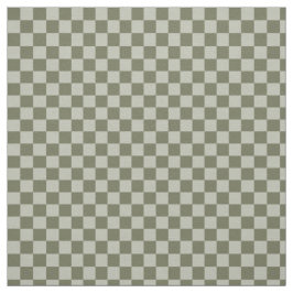 Sage Grönt Checkerboard Tyg