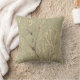Sage Grönt Cream Watercolor Grenar Kudde (Blanket)