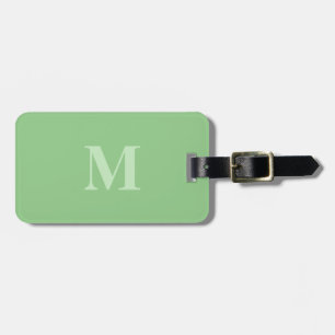 Sage-Grönt-favoritgåva från Monogram Sage-parti Bagagebricka