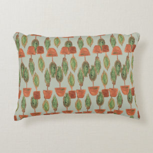 Sage Grönt Garden Topiary Topiaries Artisan Throw Prydnadskudde