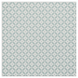 Sage Grönt Geometric Mönster Shippo Tyg