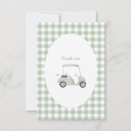 Sage grönt golf-tackkort tack kort