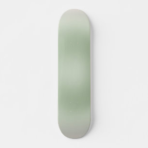 Sage Grönt Gradient Aura Mini Skateboard Bräda 18,5 Cm