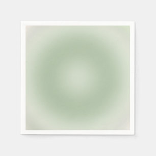 Sage Grönt Gradient Aura Pappersservett