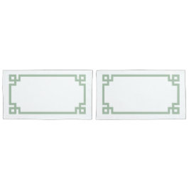 Sage Grönt grekiska Nyckel Gräns Kung Storlek