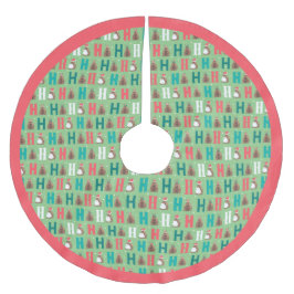 Sage Grönt Ho Ho Ho Armadillo Julgransmatta Borstad Polyester