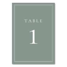 Sage Grönt I Modern Minimalist Bröllop