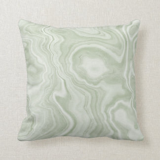 Sage Grönt Marble Dekorativ kudde
