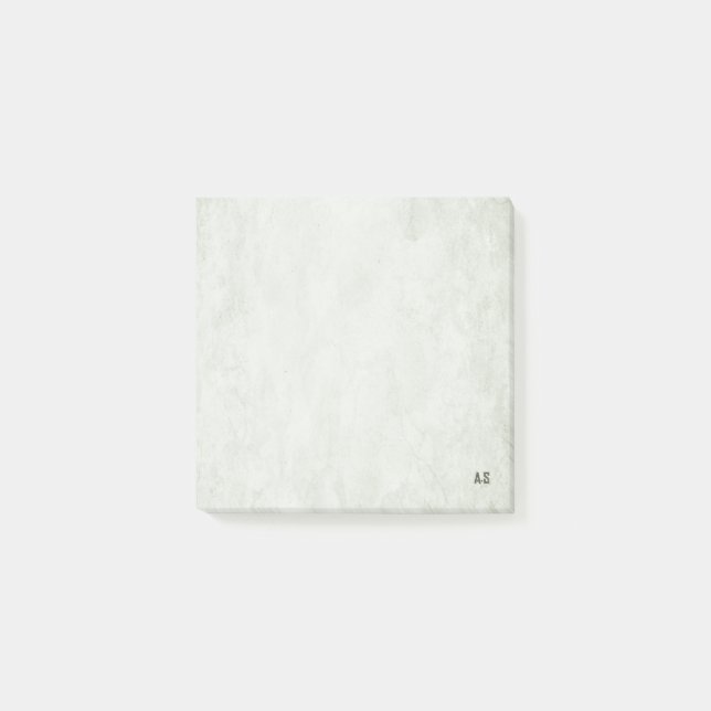 Sage Grönt minimalist Feminine 3M Post-it Block (Framsida)