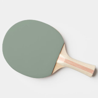Sage Grönt Mjuk Pastel Solid Färg Pingisracket