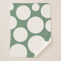 Sage Grönt Mysigt Blanket